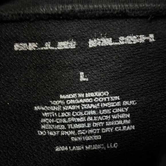 Billie Eilish Hit Me Hard and Soft The Tour Zip-Up Hoodie L - Picture 4 of 4